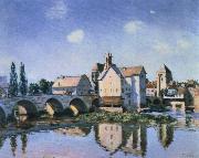 Alfred Sisley the moret bride in the sun oil painting reproduction